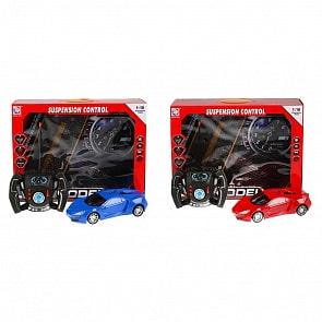 Машина на р/у, 8016-2A, открываются двери, свет (N581-H08038) (ассортимент)