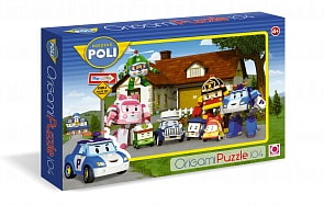 Паззл Robocar Poli 104 элемента  (Origami, 05798or)