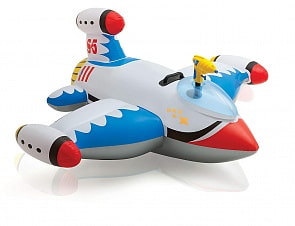 Надувная игрушка - Звездолет с водной пушкой, 147 х 127 см (Intex, int57539NP)