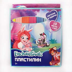 Пластилин Enchantimals, 10 цветов, 200 г (Centrum, 88616)
