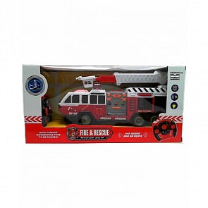 Пожарная машина на радиоуправлении, свет и звук (Yako Toys, Y18743066)