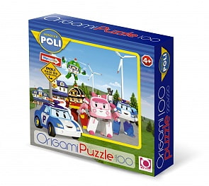 Паззл Robocar Poli 100 элементов  (Origami, 05897or)