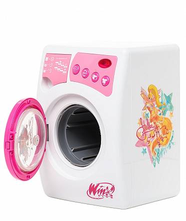 Игрушечная стиральная машина WINX, свет и звук 