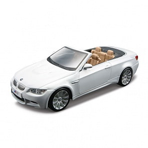 Металлическая машинка BMW M3 Cabriolet, масштаб 1:32 (Bburago, 18-42008)