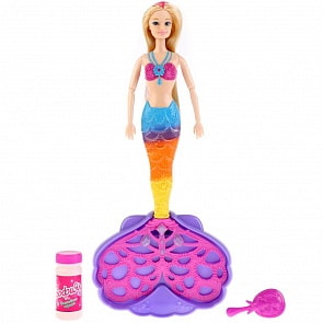Кукла София русалка 29 см., с волшебными пузырями и аксессуарами (Карапуз, 64212-S-KB)
