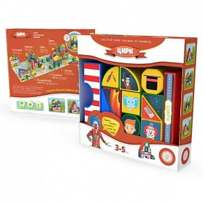 Пластиковые кубики MAGNETICUS Цирк (Magneticus, BLO-003-01)