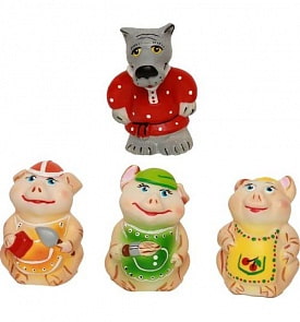 Набор - Три поросенка (Кудесники, СИ-290) (ассортимент)