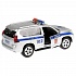 Машина металлическая свет-звук Toyota Prado Полиция, 12 см., открываются двери, инерционная  - миниатюра №2