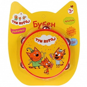 Игрушка бубен - Три Кота (Играем вместе, 1811M181-R)