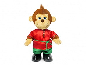 Обезьяна танцующая музыкальная 24 см (Lava, Л8839s)