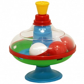 Юла большая с шариками, диаметр 16 см (Stellar, 01320)