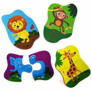 Maxi-пазлы - Жаркая саванна (Malamalama, 68171)