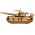 Tанк металлический T-90, инерционный, подвижные детали, 12 см  - миниатюра №1
