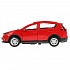 Металлическая инерционная машина - Toyota Rav4, красный, длина 12 см  - миниатюра №1