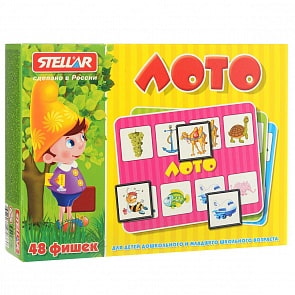 Детское лото (Стеллар, 00901-no_) (ассортимент)