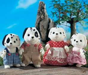 Sylvanian Families - Семья Далматинов (Sylvanian Families, 3101st)