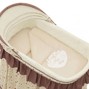 Комплект постельного белья Simplicity Dreams, King Baby (5 предметов, бежевый)