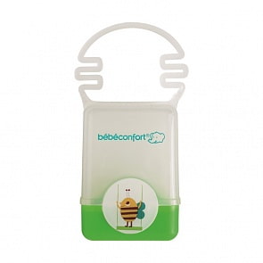 Пластиковый контейнер Bebe Confort для хранения пустышки с ручкой, бело-голубой / bianco-blu (Bebe Confort, 30001169)