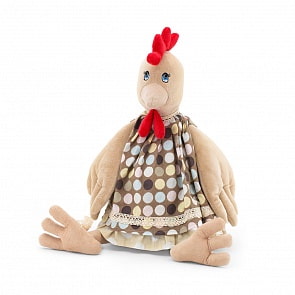 Мягкая игрушка - Курочка Варя, 40 см (Orange, OS108/40)