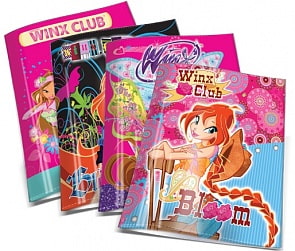 Обложка на тетрадь Winx (Winx, 65269R)