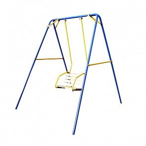 Качели - Лидер 1-01, цвет сине-желтый (Лидер, Лидер 1-01)