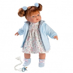 Интерактивная кукла - Лея, 33 см, со звуком (Llorens Juan, L 33108)