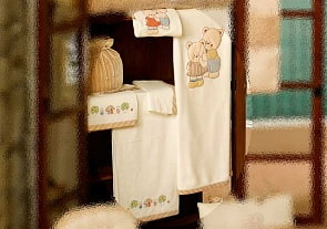 Одеяло из ткани пике из коллекции 4 времени года – Аморэ (Babypiu, 48.138NAT)