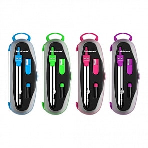 Набор для черчения S-Cool, 3 предметов (Erich Krause, 31527EK) (ассортимент)