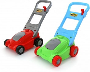 Каталка-игрушка - Газонокосилка №2  (Полесье,  п-40282) (ассортимент)