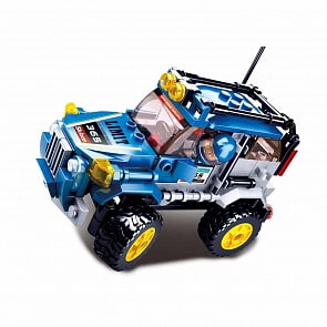 Конструктор - Машина с фигуркой, 146 деталей (Sluban, M38-B0663C)