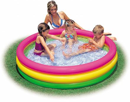 Бассейн надувной Sunset Glow Pool 