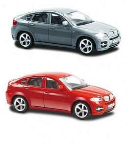 Металлическая машина RMZ City - BMW X6, 1:43 (RMZ City, 444002)