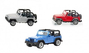 Игрушечная модель - Jeep Wrangler, 1:50 (Siku, 1342k)
