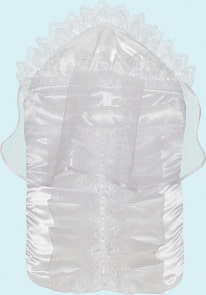 Конверт на выписку Версаль, 6 предметов, белый (Золотой Гусь, 10031-z)