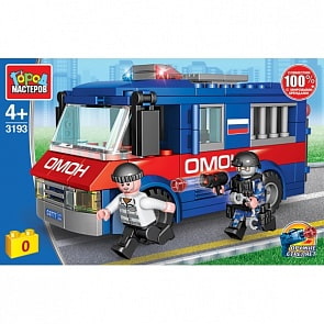 Конструктор Побег из машины спецназа 155 деталей (Город мастеров, 3193-CY)