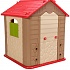 Детский игровой комплекс для дома и улицы: игровой домик, бизиборд, Red-Brown  - миниатюра №3