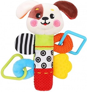Пищалка с погремушками Щенок (Жирафики, 939706)