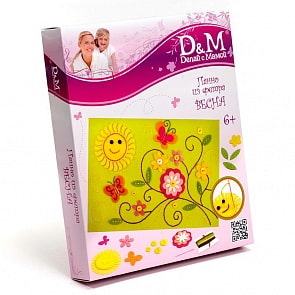 Набор для вышивания панно из фетра «Весна» (Docha&Mama, 48112)