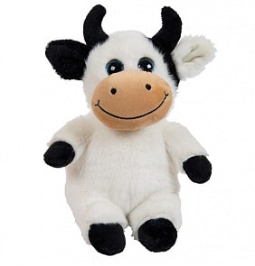 Мягкая игрушка - Коровка, 18 см (ABtoys, M5124)