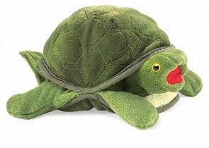 Мягкая игрушка - Черепаха, 33 см (Folkmanis, 2021)