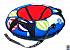 Санки надувные – Тюбинг, воздушные шары, диаметр 105 см  - миниатюра №8