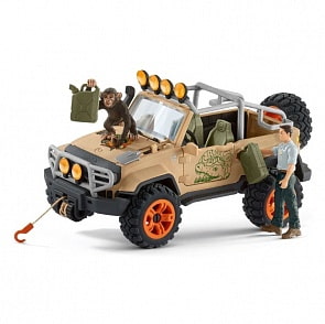 Внедорожник с лебедкой (Schleich, 42410k)