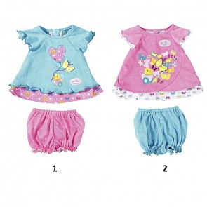 Одежда для кукол Baby born - Туника с шортиками (Zapf, 823-552)