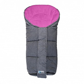 Зимний конверт Alpin Stroller, dark grey/rose (Altabebe, AL2277P-45)