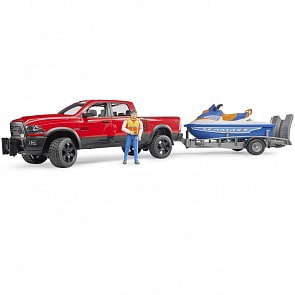 Внедорожник Ram с водным мотоциклом (Bruder, 02-503)