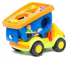 Развивающая игрушка «Грузовик-сортер» Kiddieland, KID 048538