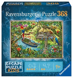 Пазл-квест Детские джунгли 368 элементов (Ravensburger, 12989) - миниатюра