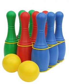 Игрушечные кегли (Полесье, П-6447)