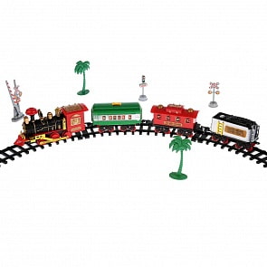 Железная дорога с аксессуарами 13789, свет и звук (1803B268sim)