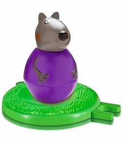 Фигурка-неваляшка Peppa Pig - Щенок Денни (Росмэн, 29648ros)